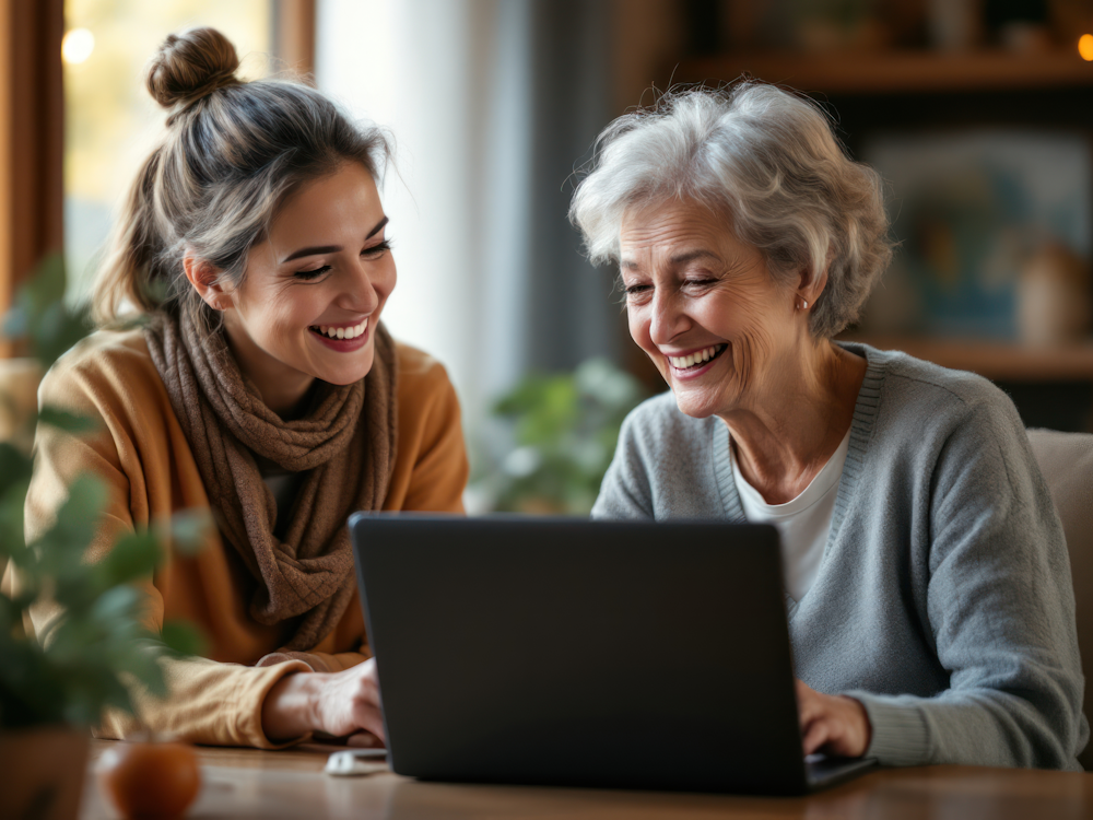 Advisor using a digital conversation coach with a client